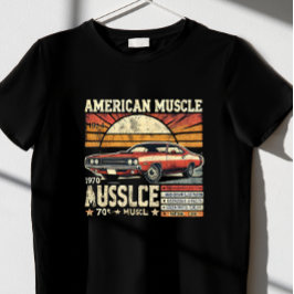 T-shirt Muscle américain