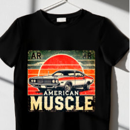 T-shirt Muscle américain