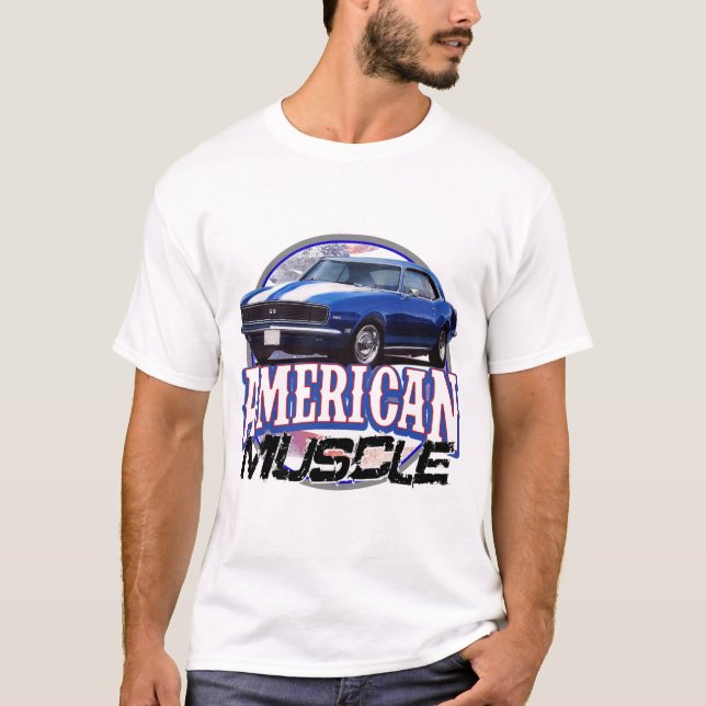 T-shirt Muscle américain Camaro (Devant)