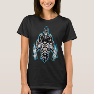 T-shirt Muscle Gorillas Costume de gym Sports Meilleur Art