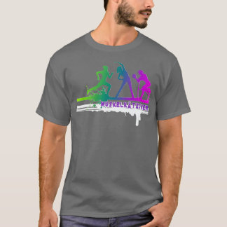 T-shirt Muscle kitten design pour les femmes amateurs de s