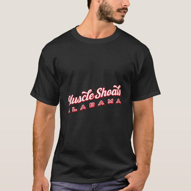 T-shirt Muscle Shoals Al (Devant)