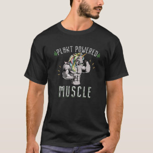 T-shirt Muscles plantes Unicorn Powerlifter Workout
