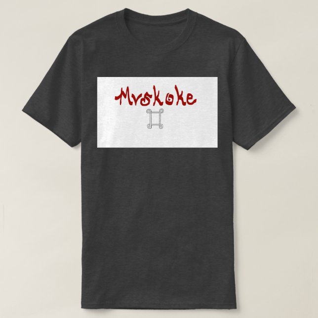 T-shirt Muscogee Creek  (Design devant)
