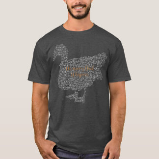 T-shirt Muscovy Duck Whisperer Funny Farmer Muscovy Duck