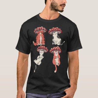 T-shirt Mushroom Cat Club