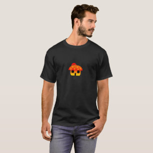 T-shirt Mushroom House Glow – Tee-shirt Fantaisie Cosy