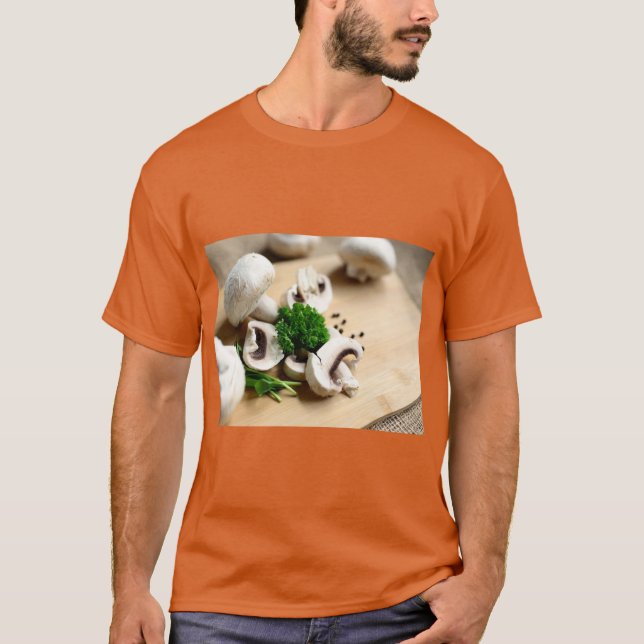 T-shirt Mushroom Meal Mood Tee (Devant)