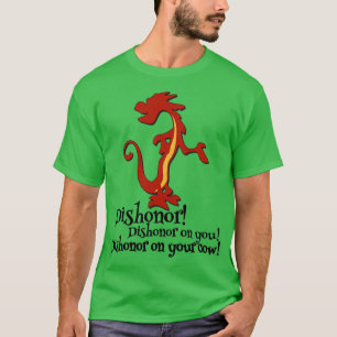 T-shirt Mushu Mulan Dishonor