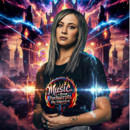 T-shirt Music Because Psychiatrists Are Expensive 