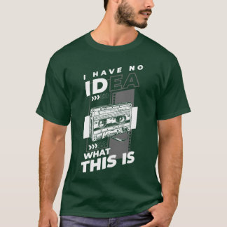 T-shirt Music Cassetteape Year Legendary Hits boy
