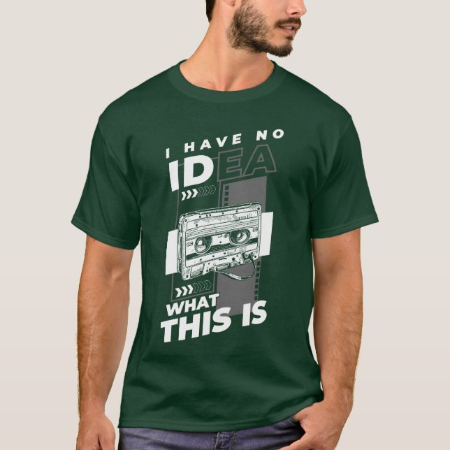 T-shirt Music Cassetteape Year Legendary Hits boy (Devant)
