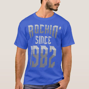 T-shirt Music Fan Vintage Rock 40th Bir