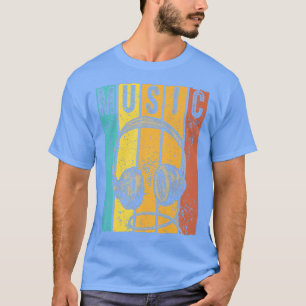 T-shirt Music Lover Producer Dj Vintage
