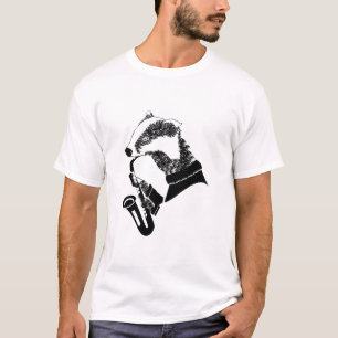 T-shirt Musicien Badger Saxophone personnalisable