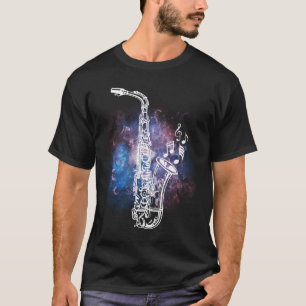 T-shirt Musicien de jazz Saxophoniste Cadeaux Saxophone