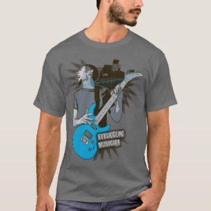 T-shirt Musicien de lutte