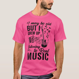 T-shirt Musicien Guitare Drummer Rock Real Music 2001