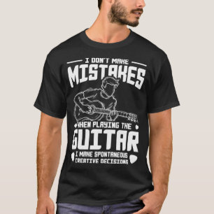 T-shirt Musicien Guitariste Guitare Joueur Guitare Cadeau 
