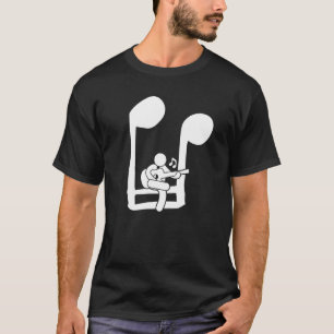 T-shirt Musicien Guitariste Guitariste Joueur Baid Band Ro