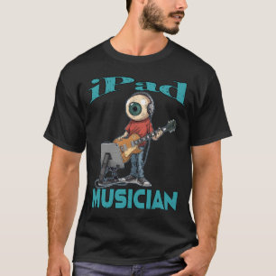 T-shirt Musicien Ipad Regard