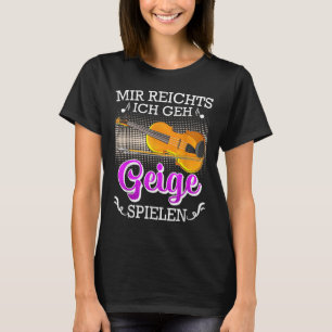 T-shirt Musicien Je veux juste jouer du violon