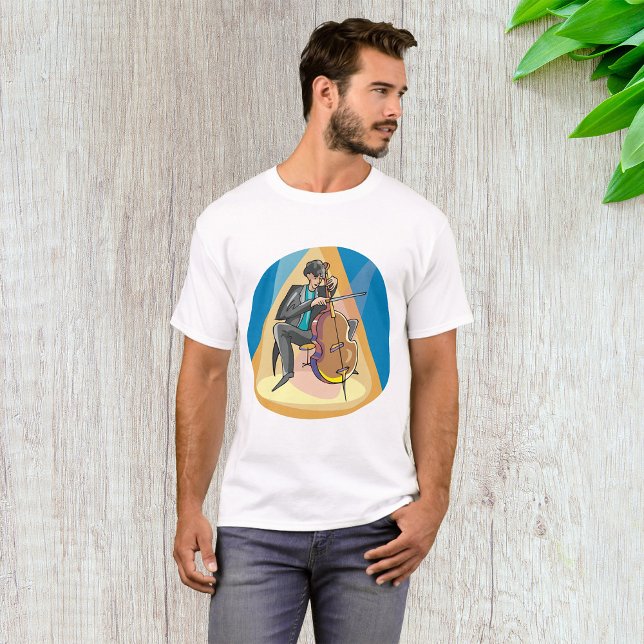 T-shirt Musicien Jouant Le Chello (Créateur téléchargé)
