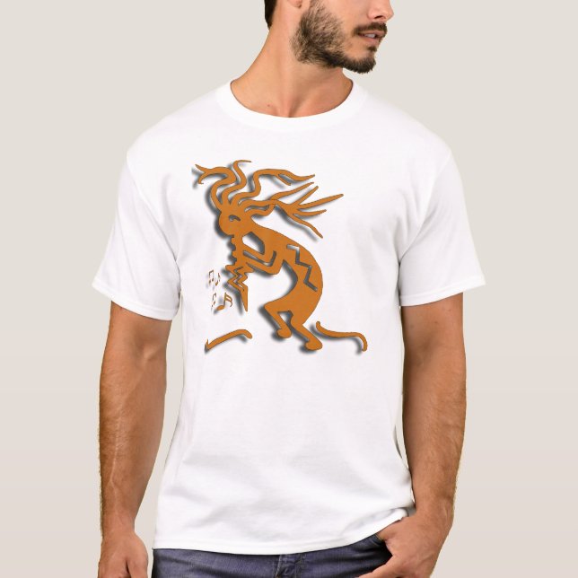 T-shirt Musicien Kokopelli (Devant)