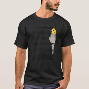 T-shirt Musicien Parrot I Sonne De Silence I Cockatiel Pré