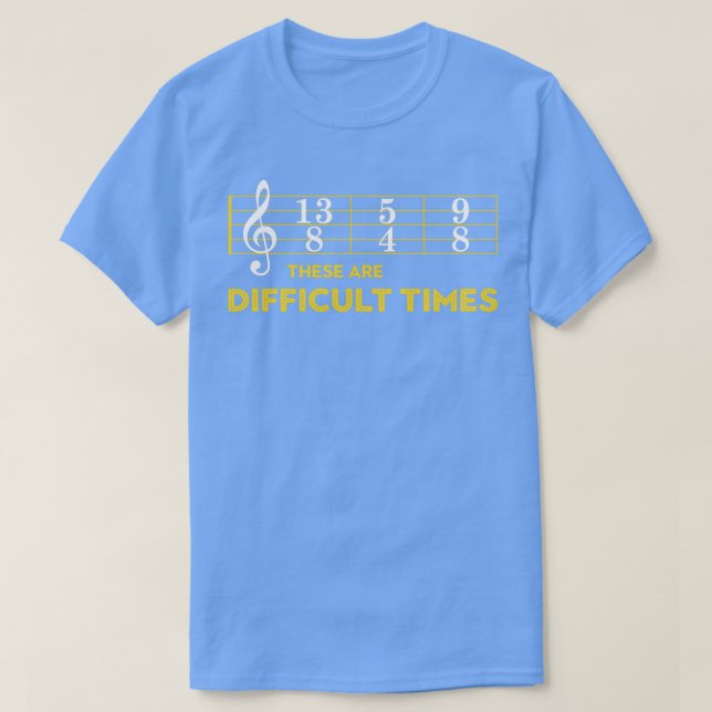 T-shirt Musicien Partition Musique Ce Sont Des Moments Dif (Design devant)