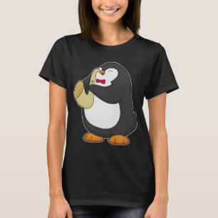 T-shirt Musicien pingouin Musique saxophone