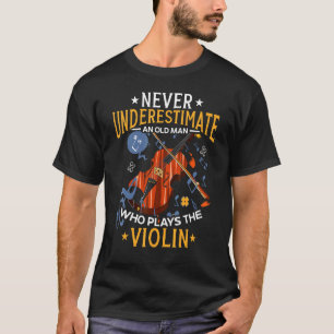 T-shirt Musicien retraité Orchestre de musique violoniste 