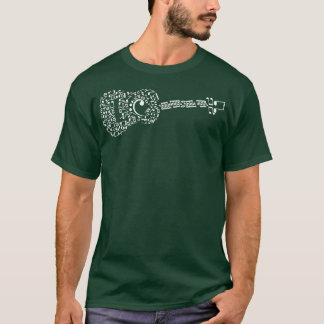 T-shirt Musicien Rock & Jazz Band Musique Is My Therapy