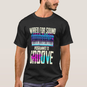 T-shirt Musicien Synthétiseur Synth DAW Branché Sur Le Son
