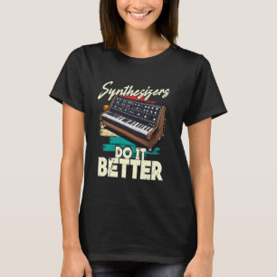 T-shirt Musicien Synthétiseur Synth DAW Synthétiseurs Fait