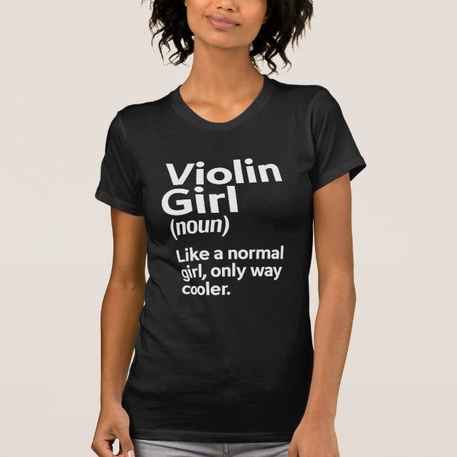 T-shirt Musicienne amusante joueuse de instruments de musi (Devant)