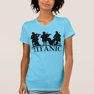 T-shirt Musiciens de Titanic