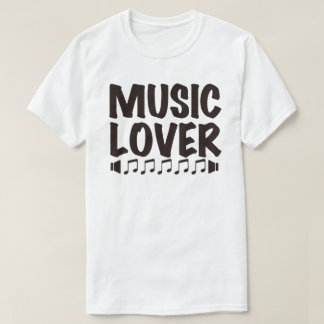 T-shirt MusicLover/T