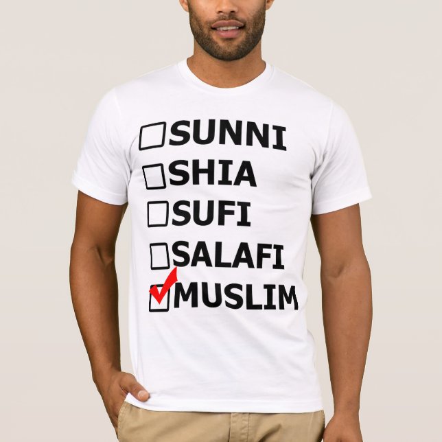 T-SHIRT MUSILIM (Devant)