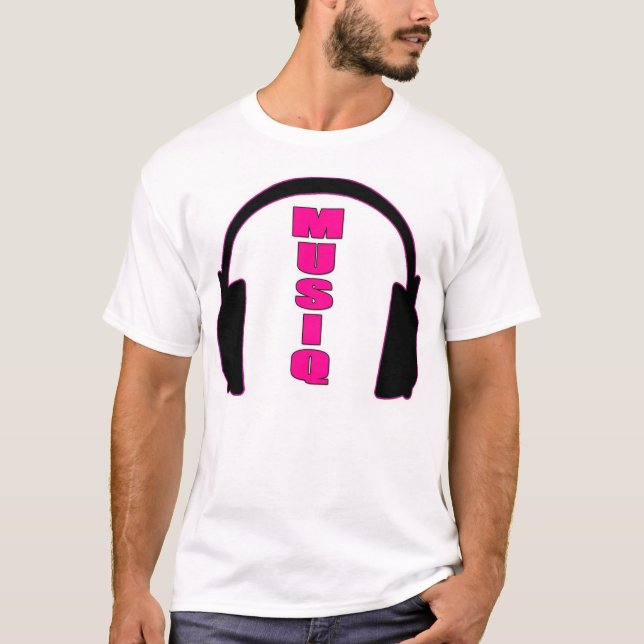 T-shirt Musiq w/Headphones (Devant)