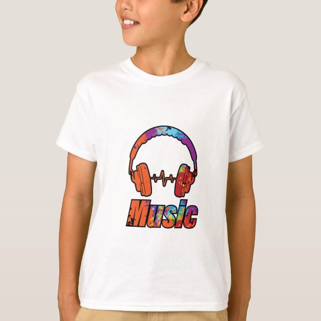 T-shirt Musique (Devant)