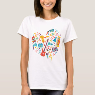 T-shirt Musique