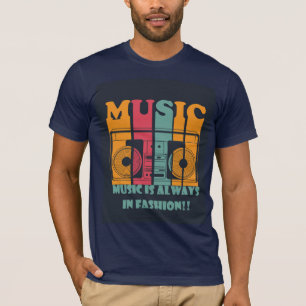 T-shirt Musique