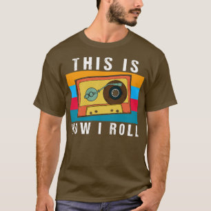 T-shirt Musique 80s 90s Retro Cassette