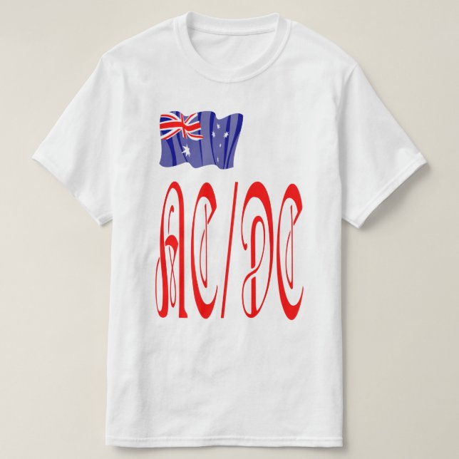 T-shirt Musique AC/DC (Design devant)