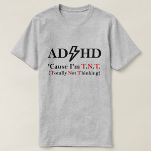 T-shirt Musique ADHD et Rock.