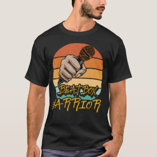 T-shirt Musique Beatbox Old School Rap Microphone Beatboxe