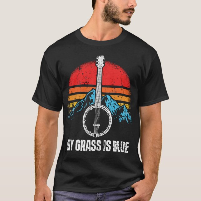 T-shirt Musique Bluegrass Banjo Player (Devant)