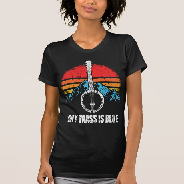 T-shirt Musique Bluegrass Banjo Player (Devant)
