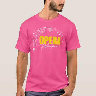 T-shirt Musique Chorale chorale chorale chanteur d'opéra
